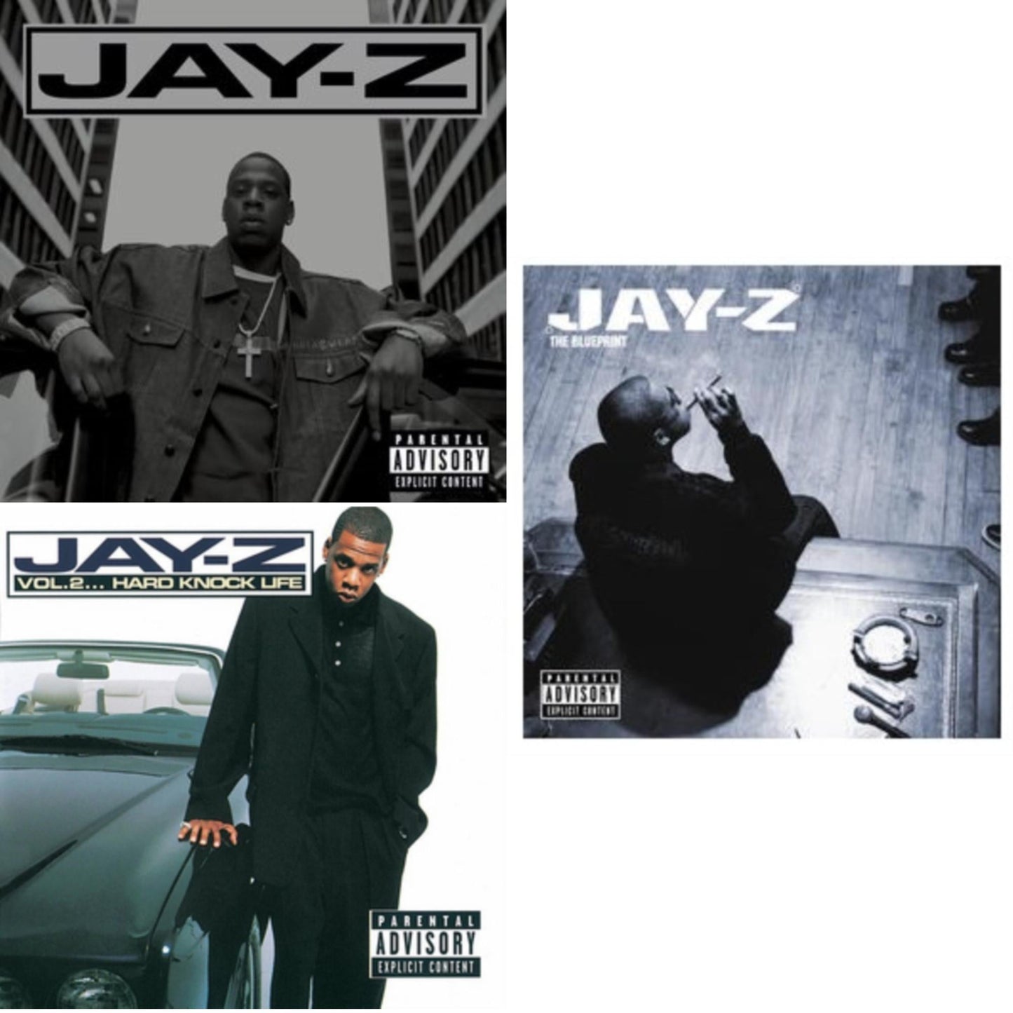 Life & Times O (X) & Vol. 2 Hard Knock Life (X) & Blueprint (2LP)