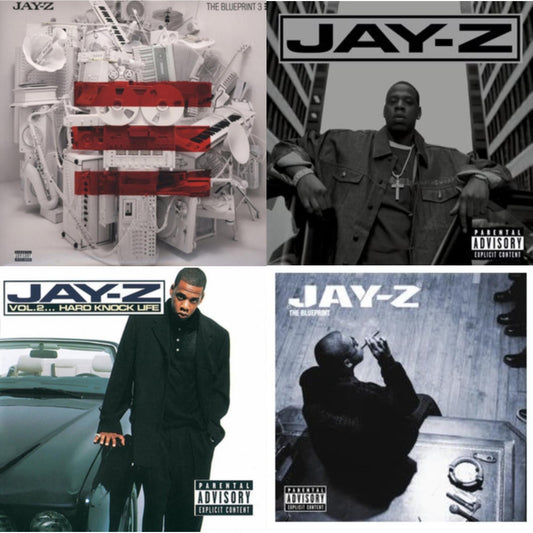 Blueprint 3 (Exp) & Life & Times O (X) & Vol. 2 Hard Knock Life (X) & Blueprint (2LP)