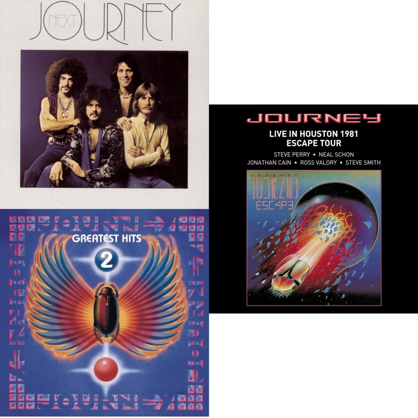 Next & Journey's Greatest Hits Vol.2 & Live In Houston 1981: The Escape Tour