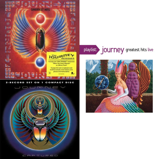 Greatest Hits & Captured & Playlist: Journey Greatest Hits Live