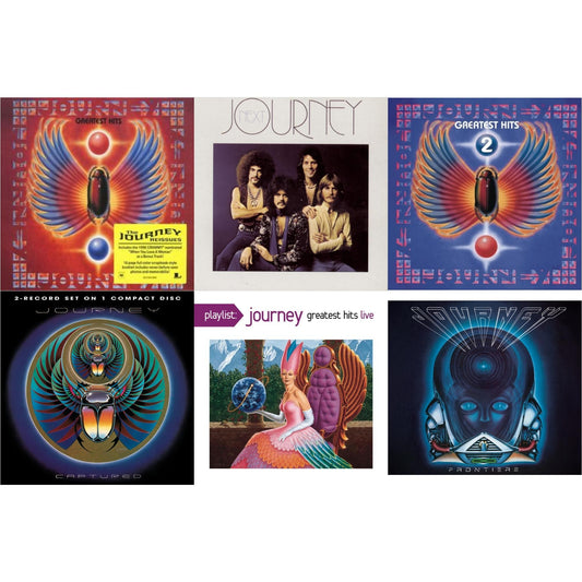 Greatest Hits & Next & Journey's Greatest Hits Vol.2 & Captured & Playlist: Journey Greatest Hits Live & Frontiers