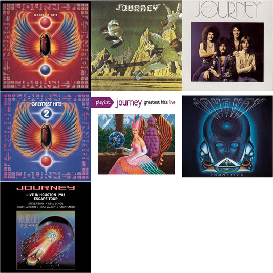 Greatest Hits & Journey & Next & Journey's Greatest Hits Vol.2 & Playlist: Journey Greatest Hits Live & Frontiers & Live In Houston 1981: The Escape Tour