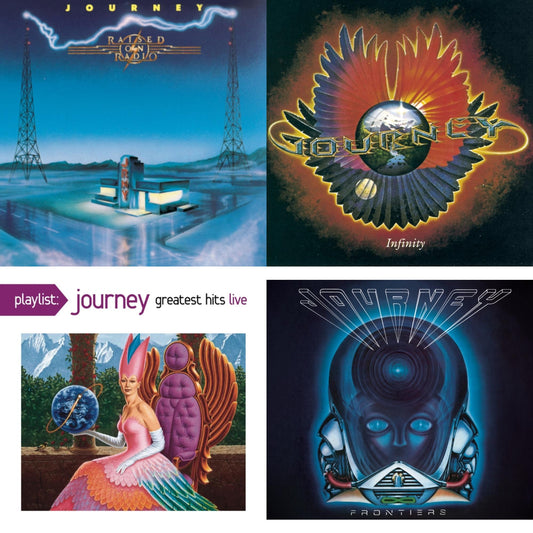 Raised On Radio & Infinity & Playlist: Journey Greatest Hits Live & Frontiers