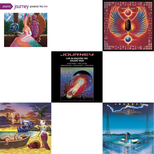 Greatest Hits & Trial By Fire & Raised On Radio & Playlist: Journey Greatest Hits Live & Live In Houston 1981: The Escape Tour