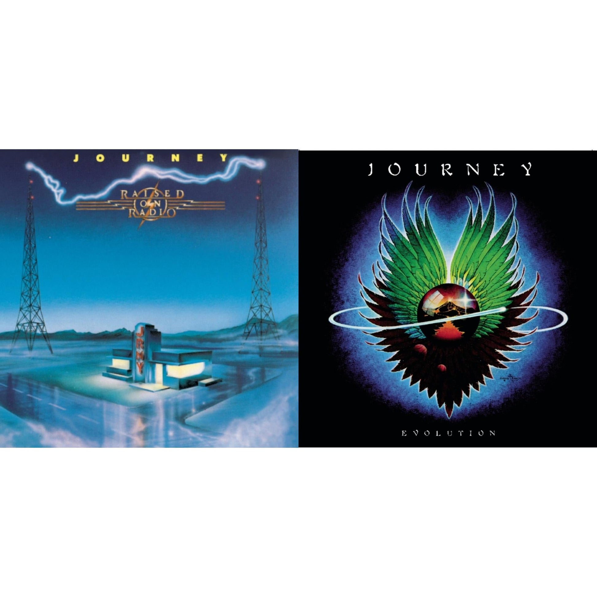 This is a 2 CD SKU bundle.
1.This CD is brand new.Format: CDMusic Style: Pop RockThis item's title is: Raised On RadioArtist: JourneyLabel: SONY SPECIAL MARKETINGBarcode: 886976880927Release Date: 3/15/2010
2.This CD is brand new.