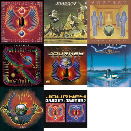 Greatest Hits & Journey & Look Into The Future & Departure & Dont Stop Believin: Best Of & Raised On Radio & Infinity & Greatest Hits 1 & 2