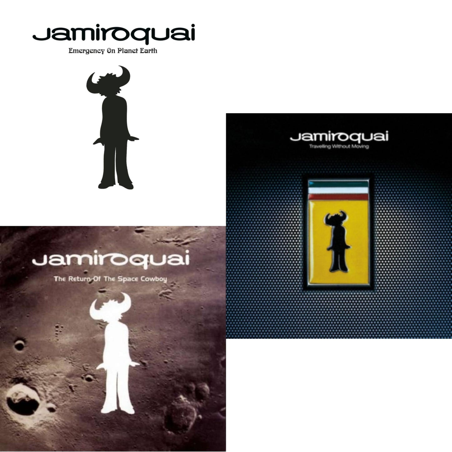 Emergency On Planet Earth (2LP) & Return Of The Space Cowboy (Dl Card) & Travelling Without Moving (Dl Card)