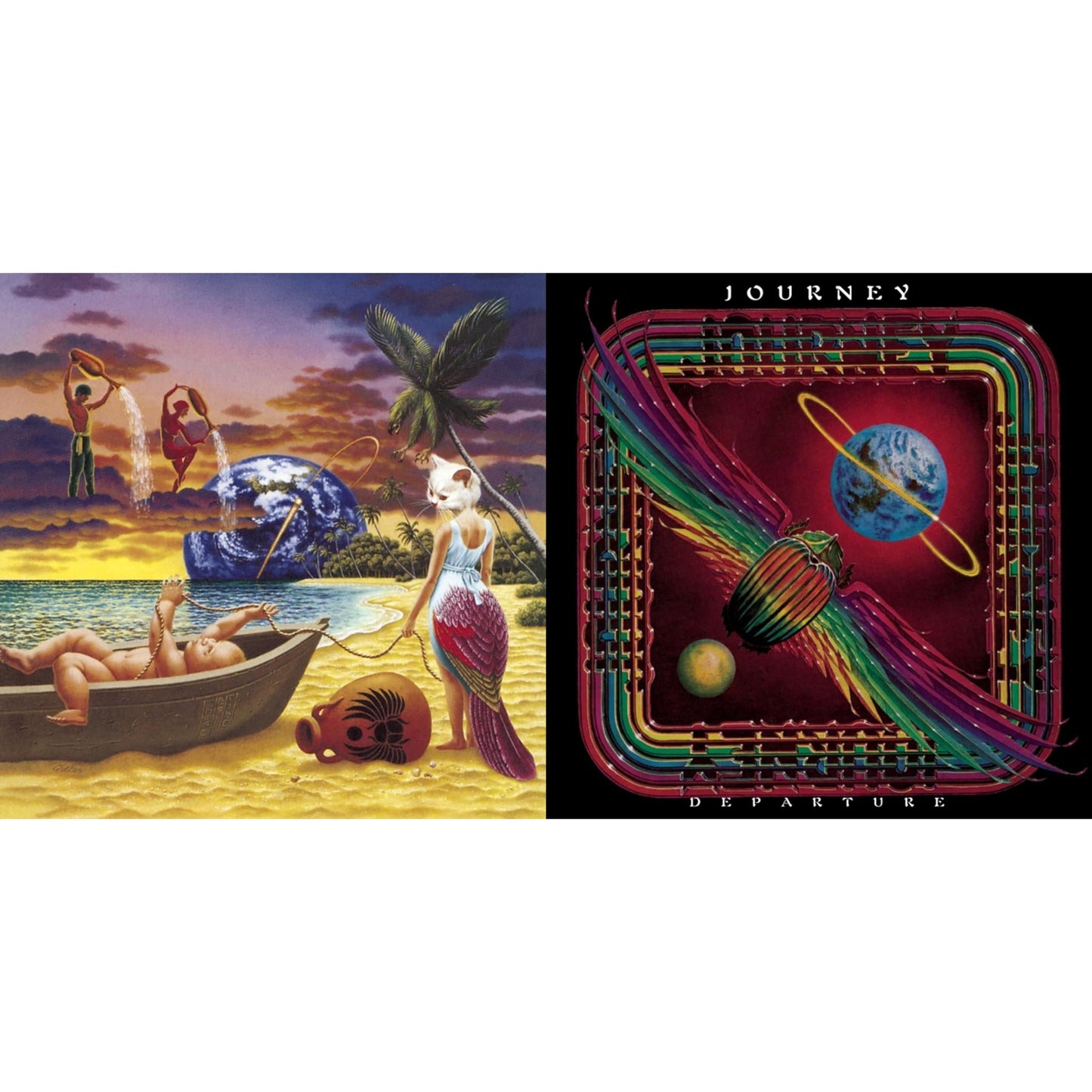 This is a 2 CD SKU bundle.
1.This CD is brand new.Format: CDMusic Style: Soft RockThis item's title is: Trial By FireArtist: JourneyLabel: SONY SPECIAL MARKETINGBarcode: 886972672526Release Date: 2/22/2008
2.This CD is brand new.