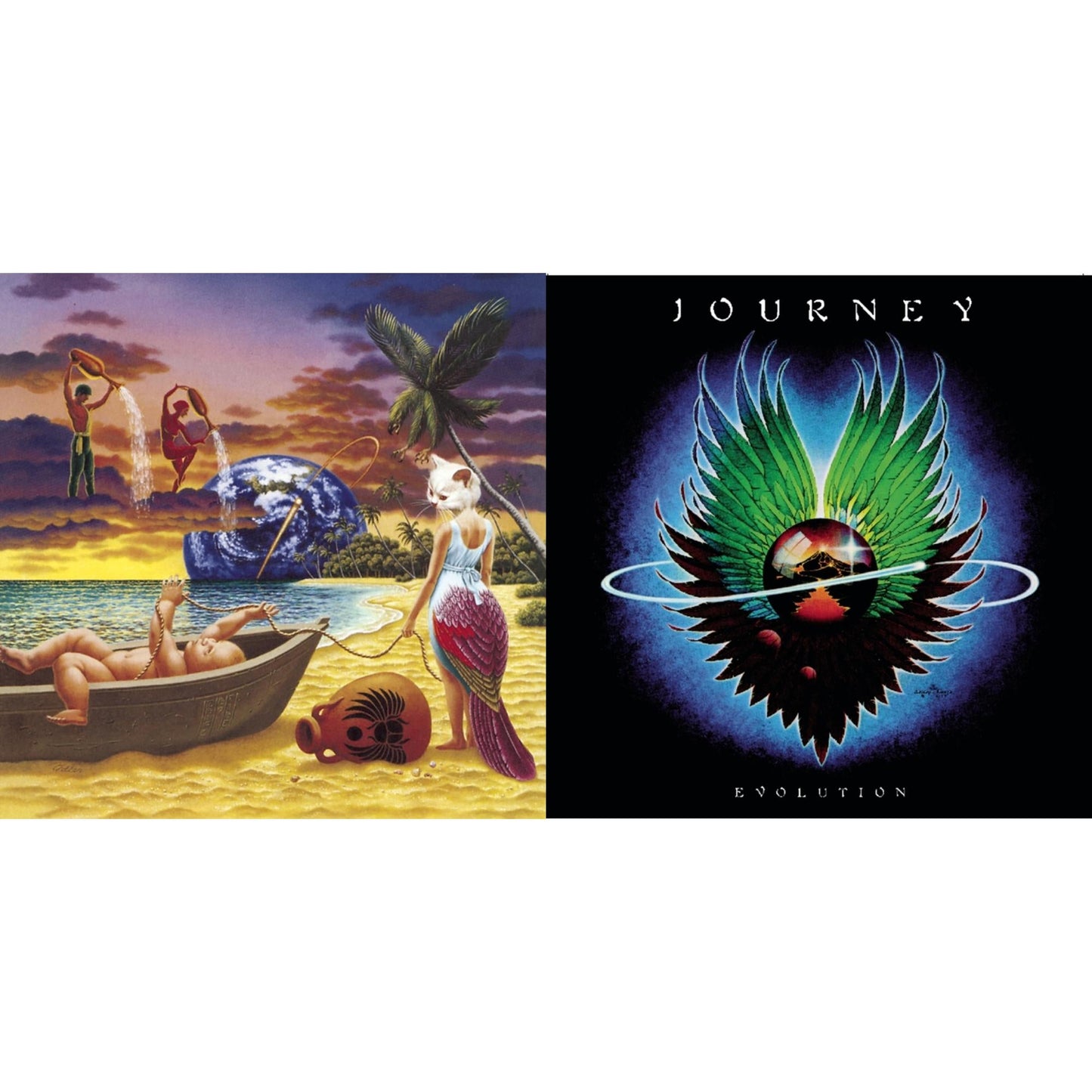 This is a 2 CD SKU bundle.
1.This CD is brand new.Format: CDMusic Style: Soft RockThis item's title is: Trial By FireArtist: JourneyLabel: SONY SPECIAL MARKETINGBarcode: 886972672526Release Date: 2/22/2008
2.This CD is brand new.