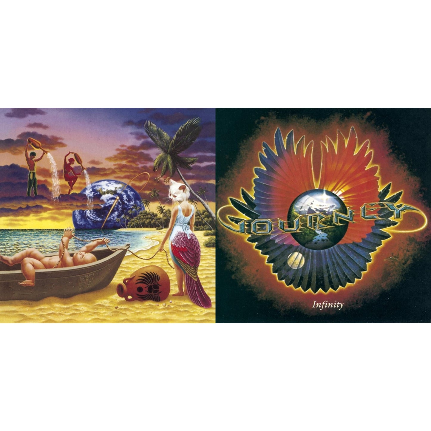 This is a 2 CD SKU bundle.
1.This CD is brand new.Format: CDMusic Style: Soft RockThis item's title is: Trial By FireArtist: JourneyLabel: SONY SPECIAL MARKETINGBarcode: 886972672526Release Date: 2/22/2008
2.This CD is brand new.