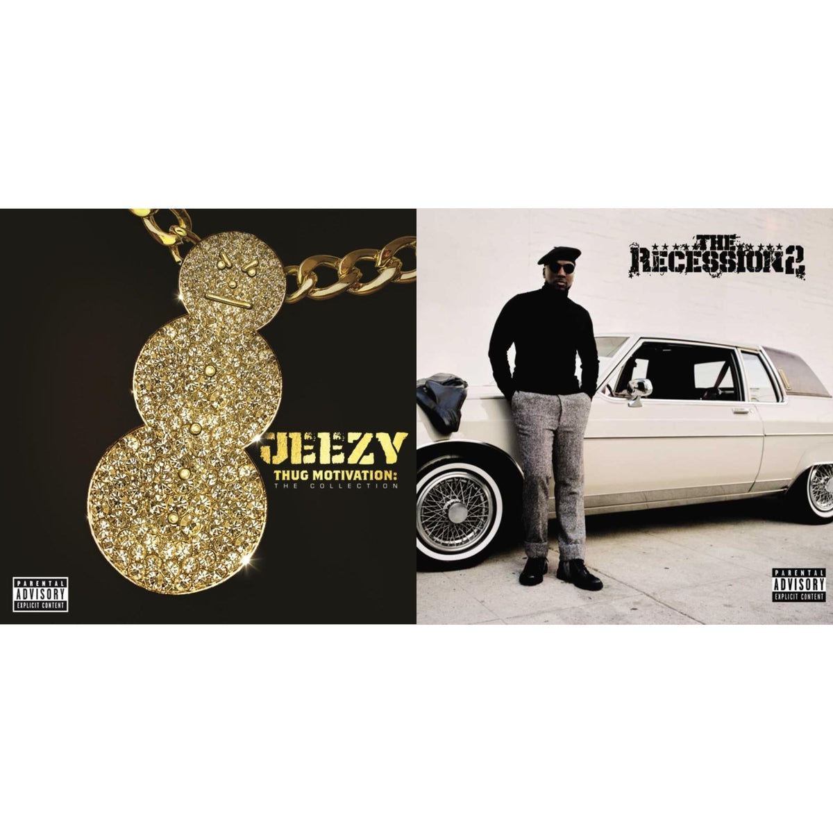 Thug Motivation: The Collection (Clear Vinyl/2LP) & Recession 2 (2LP)