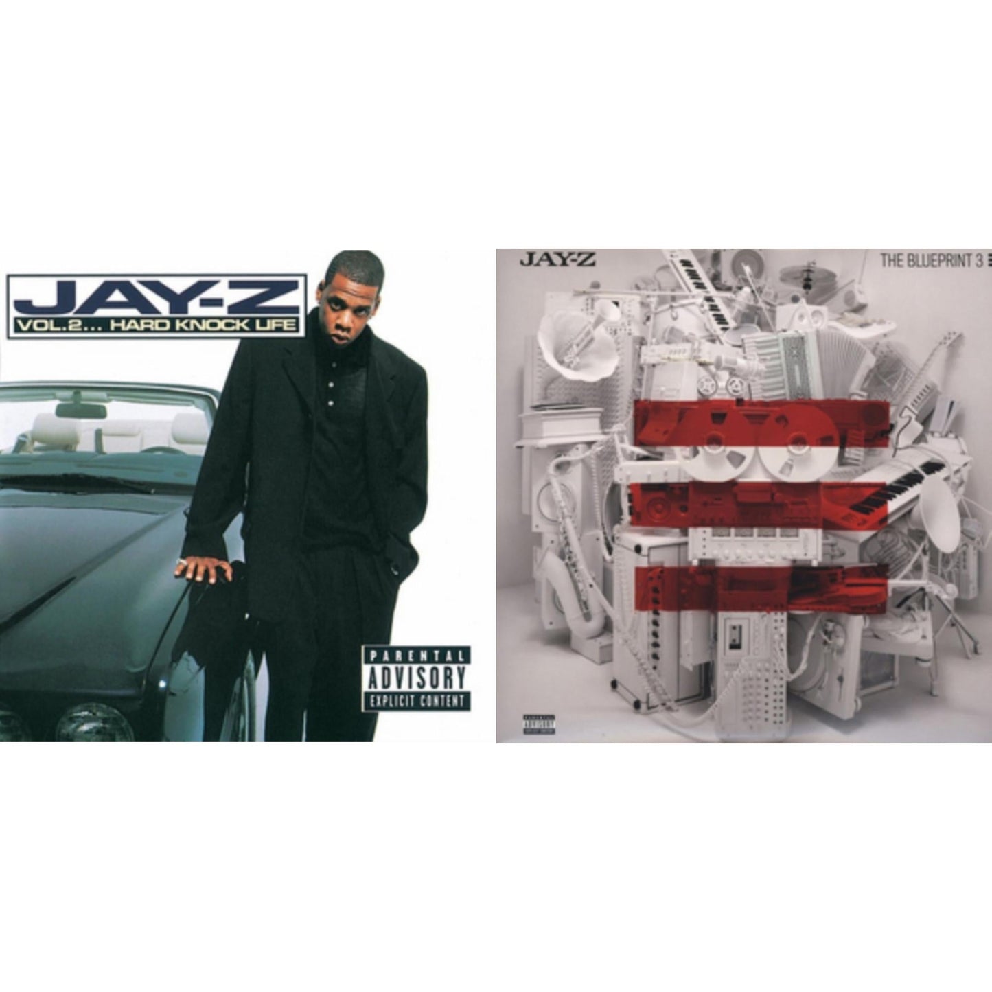 Blueprint 3 (Exp) & Vol. 2 Hard Knock Life (X)