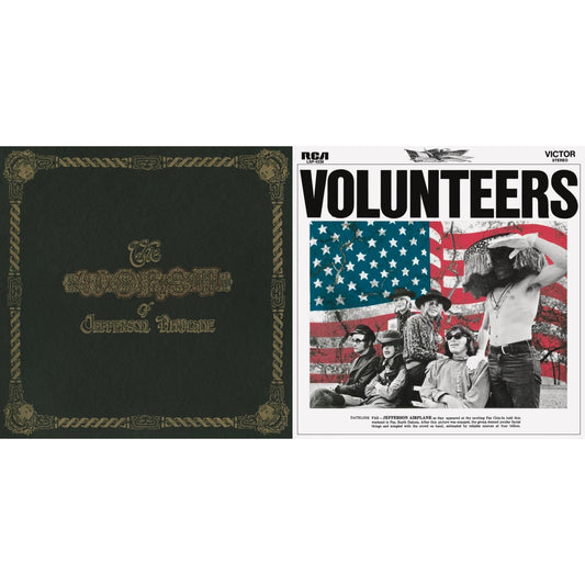 Volunteers (180G) & Worst Of Jefferson Airplane (180G)