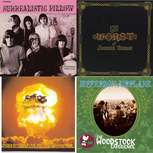 Surrealistic Pillow & Worst Of Jefferson Airplane & Crown Of Creation & Volunteers
