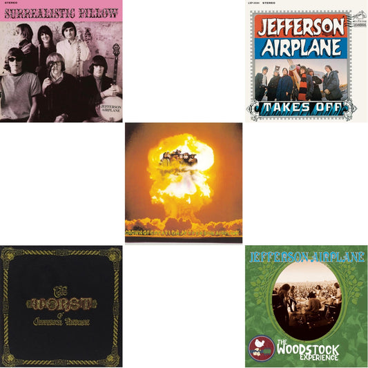 Surrealistic Pillow & Worst Of Jefferson Airplane & Crown Of Creation & Jefferson Airplane Takes Off & Volunteers