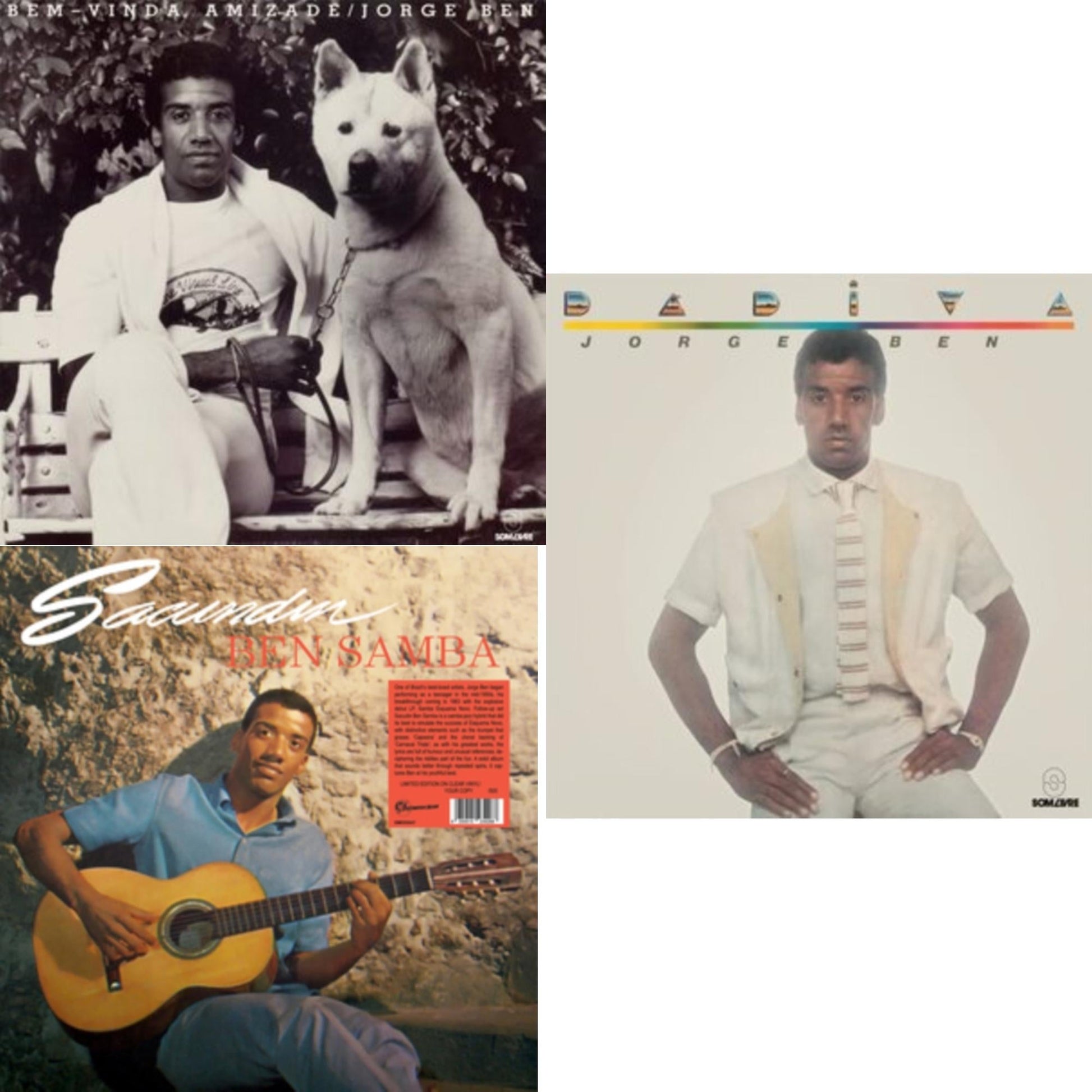 This is a 3 LP Vinyl SKU bundle.
1.This LP Vinyl is brand new.Format: LP VinylMusic Style: MPBThis item's title is: Bem-Vinda AmizadeArtist: Jorge BenLabel: VAMPISOULBarcode: 8435008864019Release Date: 4/22/2022
2.This LP Vinyl is brand new.