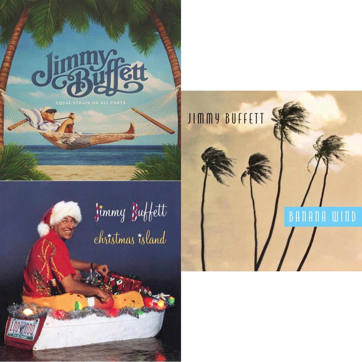Equal Strain On All Parts (Electric Blue Vinyl/2LP) & Christmas Island & Banana Wind (2LP)