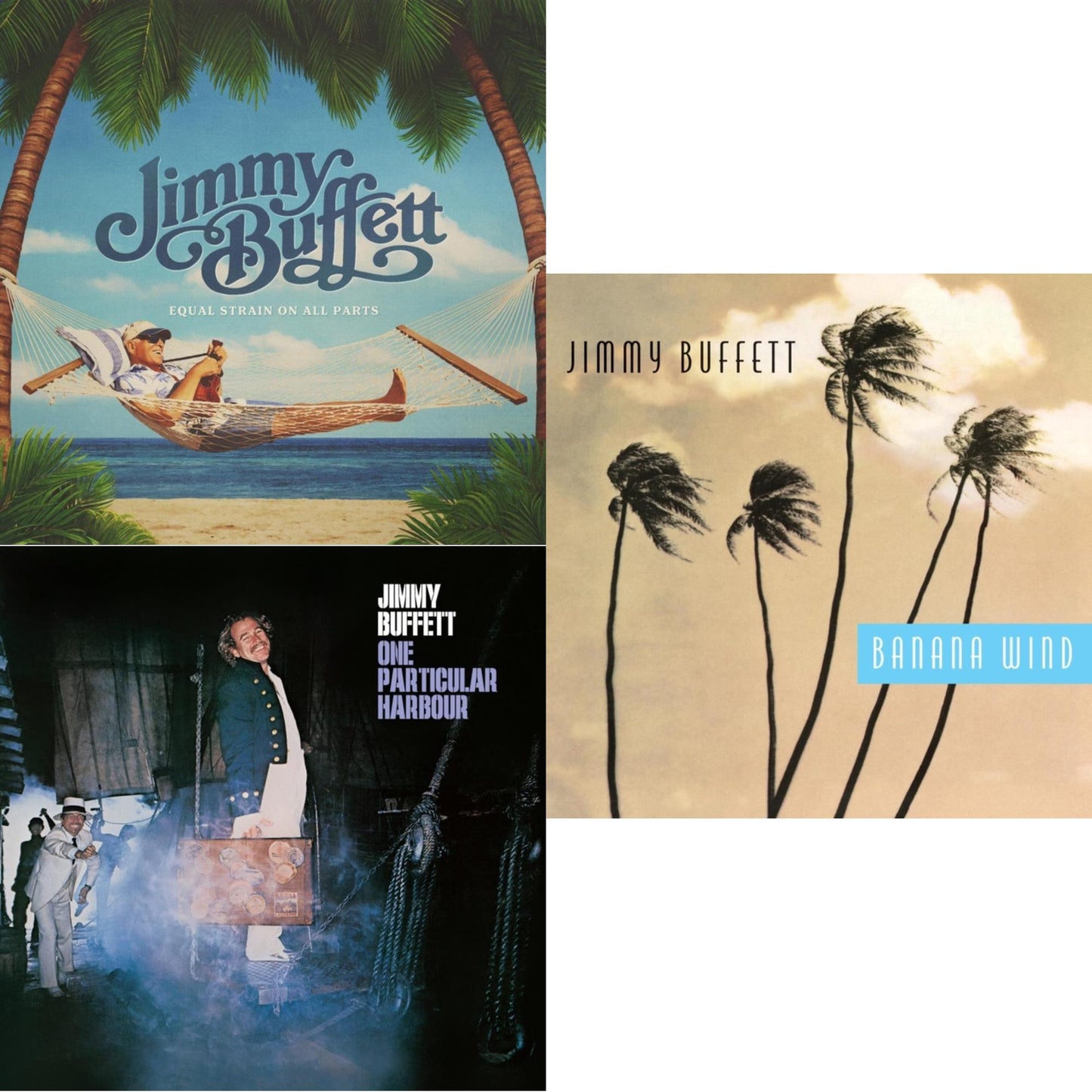 Equal Strain On All Parts (Electric Blue Vinyl/2LP) & One Particular Harbour & Banana Wind (2LP)
