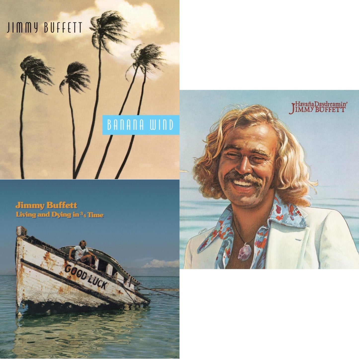 This is a 3 LP Vinyl SKU bundle.
1.This LP Vinyl is brand new.Format: LP VinylMusic Style: Country RockThis item's title is: Living & Dying In 3/4 TimeArtist: Jimmy BuffettLabel: MCA RecordsBarcode: 602465150520Release Date: 6/7/2024
2.This LP Vinyl is brand new.