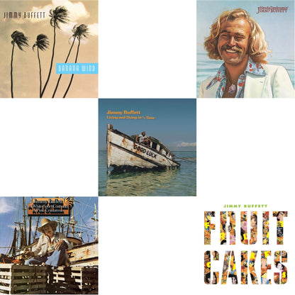 This is a 5 LP Vinyl SKU bundle.
1.This LP Vinyl is brand new.Format: LP VinylMusic Style: Folk RockThis item's title is: Fruitcakes (2LP)Artist: Jimmy BuffettLabel: MCA NashvilleBarcode: 602465124873Release Date: 6/7/2024
2.This LP Vinyl is brand new.