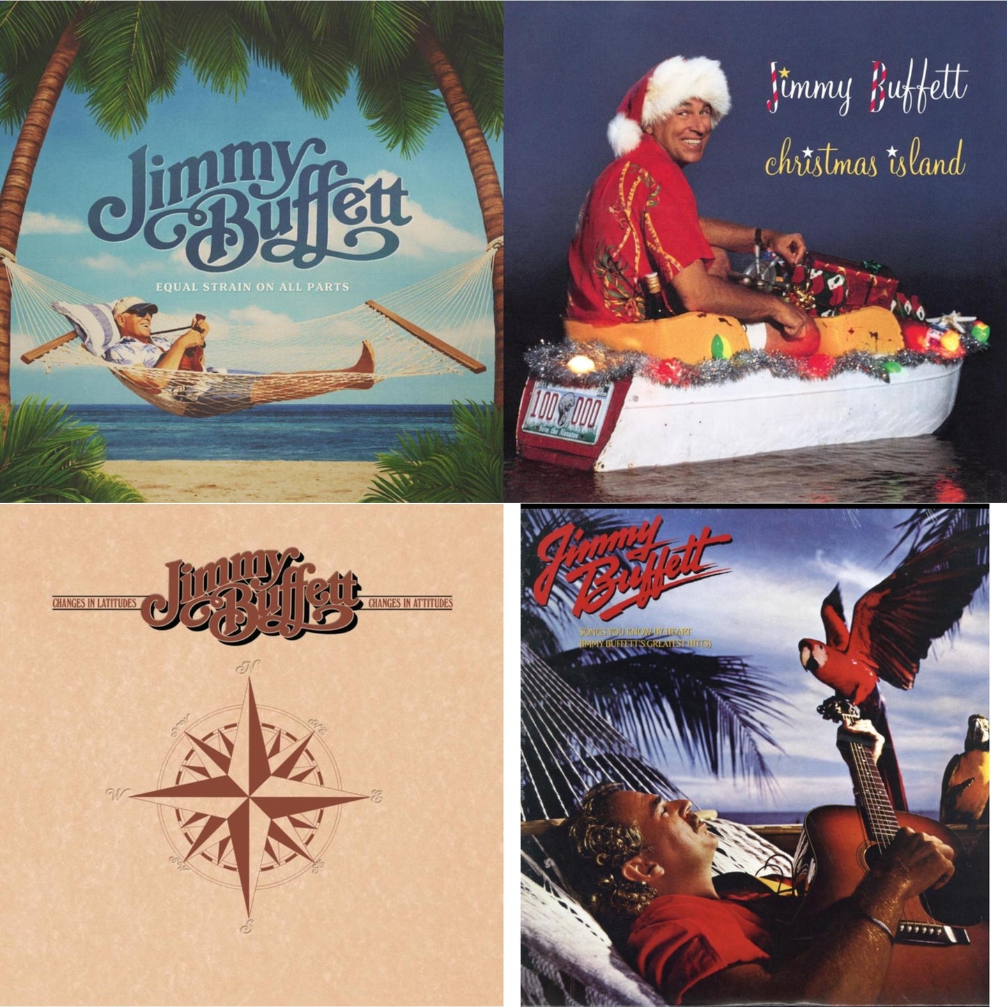 Equal Strain On All Parts (Electric Blue Vinyl/2LP) & Christmas Island & Changes In Latitudes, Changes In Attitudes & Songs You Know By Heart