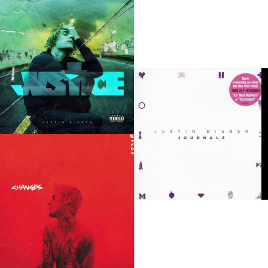 Justice (2LP) & Changes (2LP/Red Vinyl) & Journals