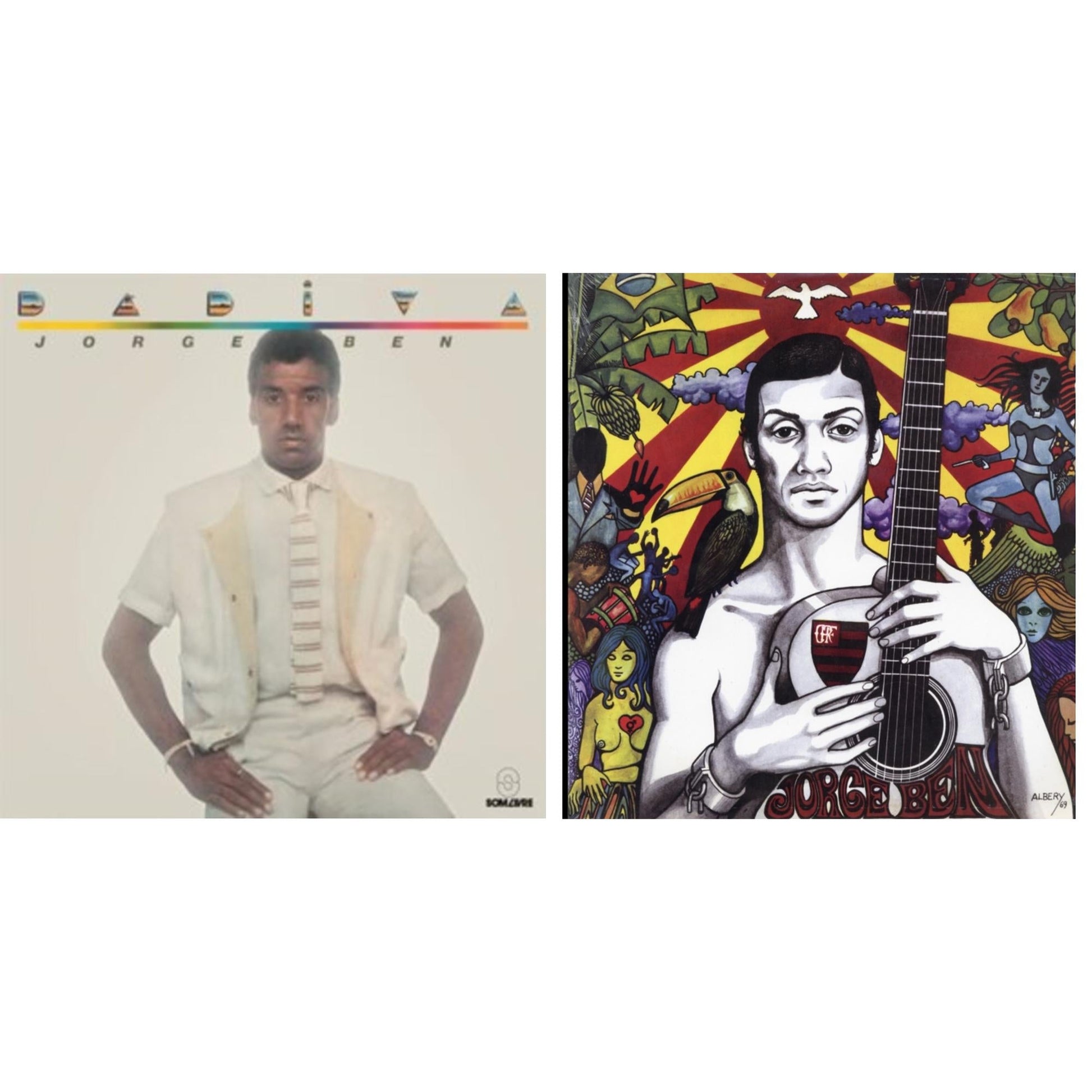 This is a 2 LP Vinyl SKU bundle.
1.This LP Vinyl is brand new.Format: LP VinylMusic Style: BossanovaThis item's title is: Jorge Ben (LP)Artist: Jorge BenLabel: Verve RecordsBarcode: 600753842522Release Date: 10/26/2018
2.This LP Vinyl is brand new.