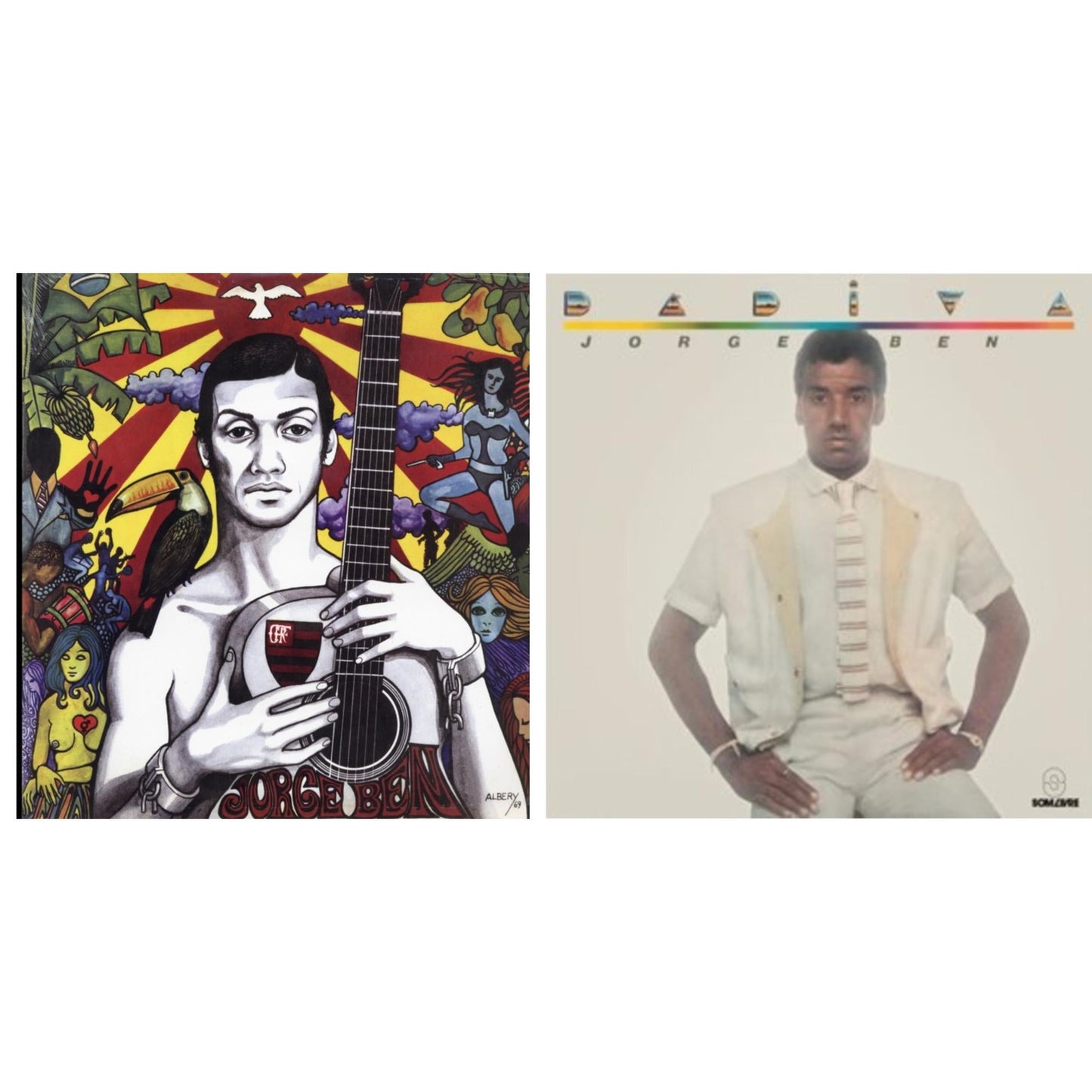 This is a 2 LP Vinyl SKU bundle.
1.This LP Vinyl is brand new.Format: LP VinylMusic Style: BossanovaThis item's title is: Jorge Ben (LP)Artist: Jorge BenLabel: Verve RecordsBarcode: 600753842522Release Date: 10/26/2018
2.This LP Vinyl is brand new.
