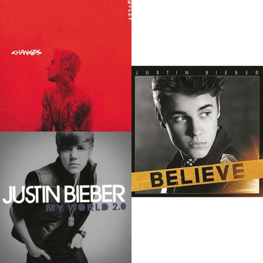 Changes (2LP/Red Vinyl) & My World 2.0 & Believe
