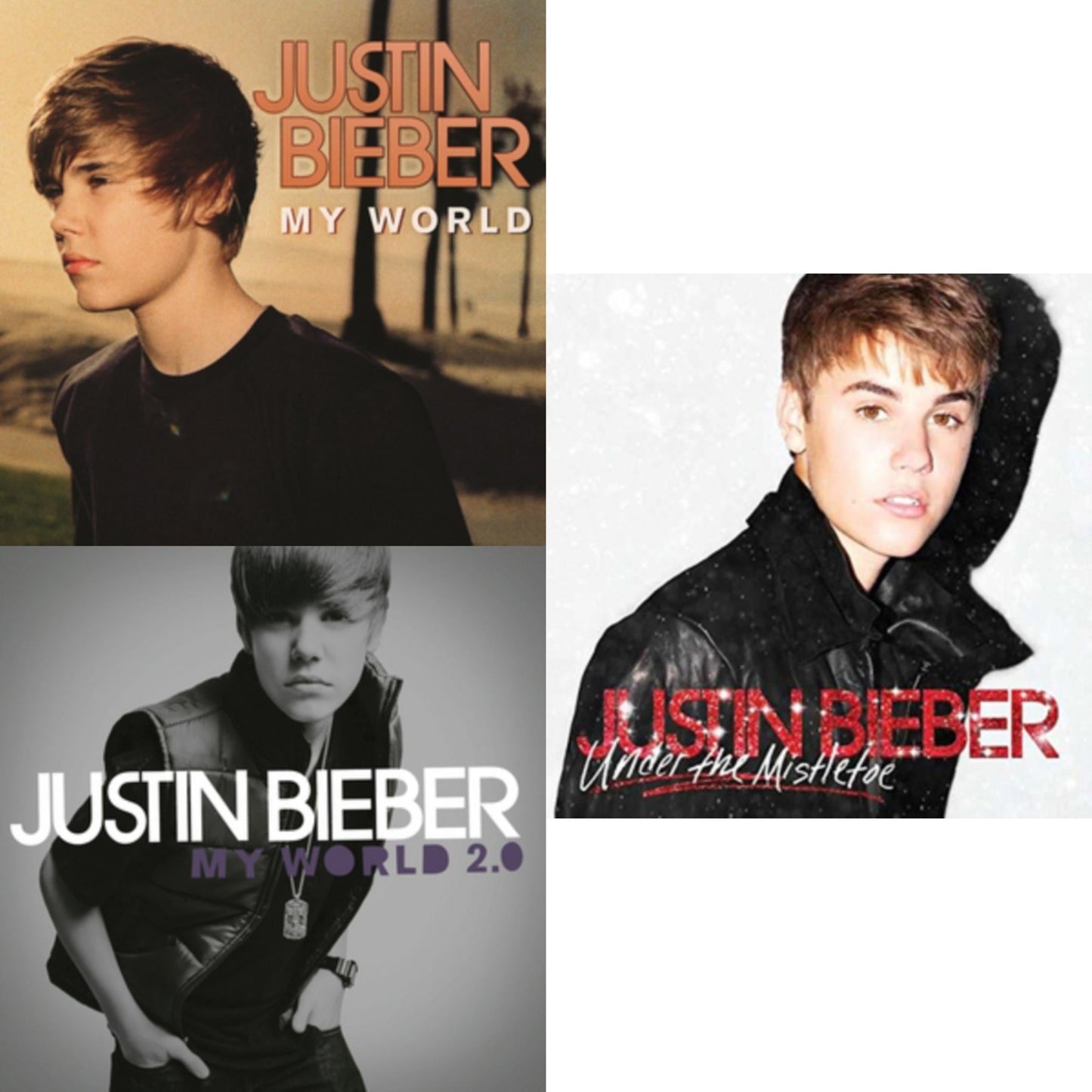 My World & My World 2.0 & Under The Mistletoe