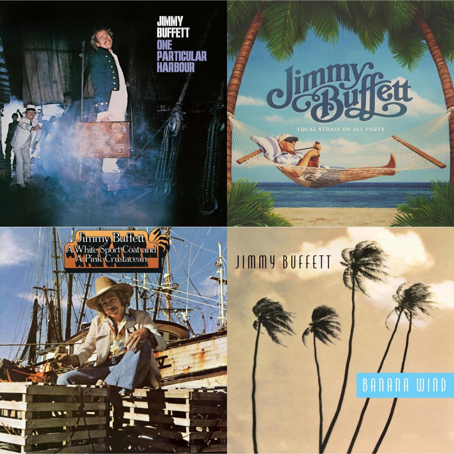 This is a 4 LP Vinyl SKU bundle.
1.This LP Vinyl is brand new.Format: LP VinylThis item's title is: One Particular HarbourArtist: Jimmy BuffettBarcode: 602465174649Release Date: 6/7/2024
2.This LP Vinyl is brand new.