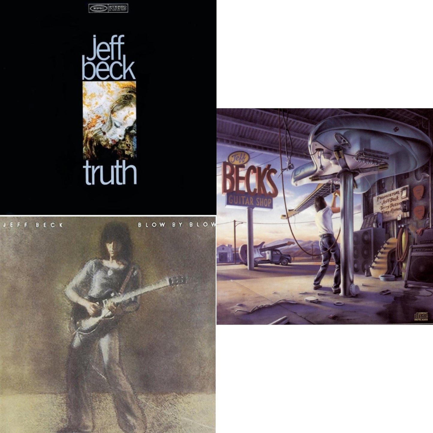 Blow By Blow & Truth & Guitar Shop