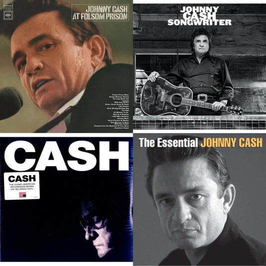 This is a 4 LP Vinyl SKU bundle.
1.This LP Vinyl is brand new.Format: LP VinylMusic Style: CountryThis item's title is: At Folsom PrisonArtist: Johnny CashLabel: LEGACYBarcode: 194397640113Release Date: 8/7/2020
2.This LP Vinyl is brand new.