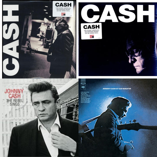 This is a 4 LP Vinyl SKU bundle.
1.This LP Vinyl is brand new.Format: LP VinylMusic Style: Country RockThis item's title is: At San QuentinArtist: Johnny CashLabel: LEGACYBarcode: 194397640311Release Date: 8/7/2020
2.This LP Vinyl is brand new.