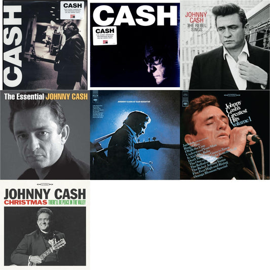 This is a 7 LP Vinyl SKU bundle.
1.This LP Vinyl is brand new.Format: LP VinylMusic Style: Country RockThis item's title is: At San QuentinArtist: Johnny CashLabel: LEGACYBarcode: 194397640311Release Date: 8/7/2020
2.This LP Vinyl is brand new.