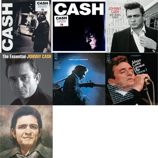 This is a 7 LP Vinyl SKU bundle.
1.This LP Vinyl is brand new.Format: LP VinylMusic Style: Country RockThis item's title is: At San QuentinArtist: Johnny CashLabel: LEGACYBarcode: 194397640311Release Date: 8/7/2020
2.This LP Vinyl is brand new.