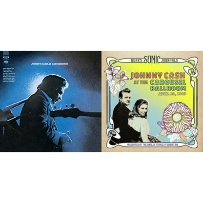 At San Quentin & Bear's Sonic Journals: Johnny Cash, At The Carousel Ballroom, April 24, 1968 (2LP)