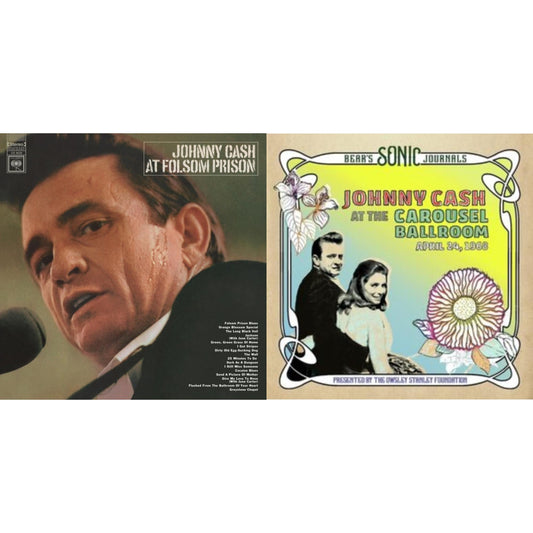 This is a 2 LP Vinyl SKU bundle.
1.This LP Vinyl is brand new.Format: LP VinylMusic Style: CountryThis item's title is: At Folsom PrisonArtist: Johnny CashLabel: LEGACYBarcode: 194397640113Release Date: 8/7/2020
2.This LP Vinyl is brand new.