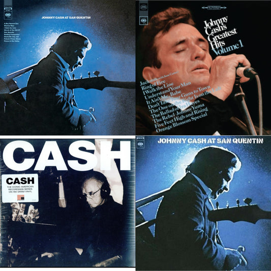 At San Quentin & Greatest Hits, Volume 1 & American V: A Hundered Ways & At San Quentin