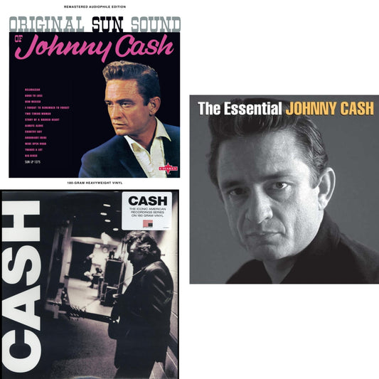 Original Sun Sound Of Johnny Cash & American Iii: Soitary Man & Essential Johnny Cash
