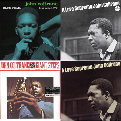 This is a 4 LP Vinyl SKU bundle.
1.This LP Vinyl is brand new.Format: LP VinylMusic Style: Hard BopThis item's title is: Blue TrainArtist: John ColtraneLabel: Blue NoteBarcode: 602537714100Release Date: 3/25/2014
2.This LP Vinyl is brand new.