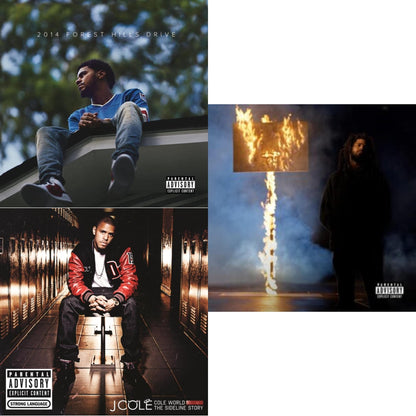 2014 Forest Hills Drive (2LP) (X) & Cole World: The Sideline Story (X) (2LP) & Off-Season