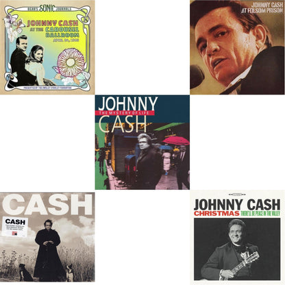 Bear's Sonic Journals: Johnny Cash, At The Carousel Ballroom, April 24, 1968 (2LP) & American Recordings & Mystery Of Life & At Folsom Prison & Christmas: There'll Be Peace In The Valley