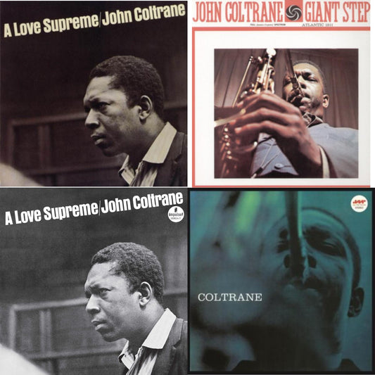 Love Supreme & Giant Steps & Love Supreme (Black Swirls LP Vinyl) & Coltrane