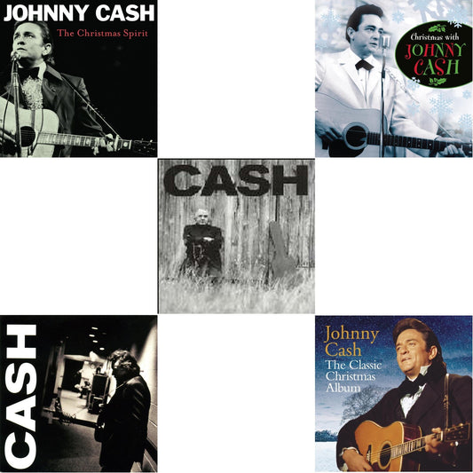 Christmas Spirit & American Iii: Solitary Man & Unchained & Christmas With Johnn & Classic Christmas Album