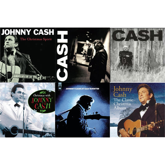 Christmas Spirit & American Iii: Solitary Man & Unchained & Christmas With Johnn & At San Quentin (Complete 1969 Concert) & Classic Christmas Album
