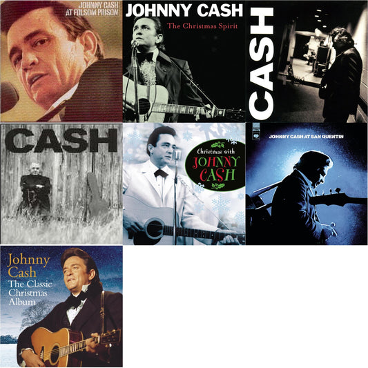 At Folsom Prison & Christmas Spirit & American Iii: Solitary Man & Unchained & Christmas With Johnn & At San Quentin (Complete 1969 Concert) & Classic Christmas Album