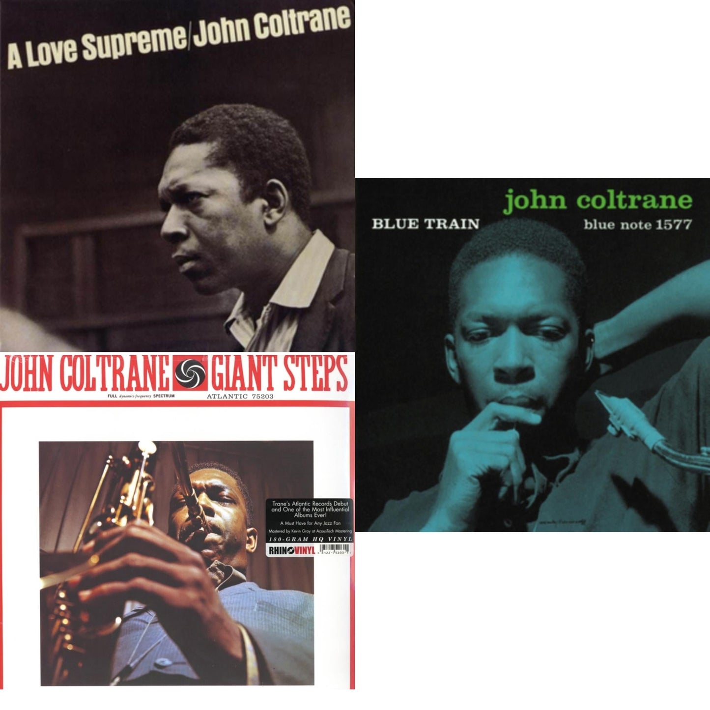 Love Supreme & Giant Steps & Blue Train