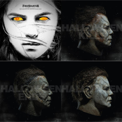 Firestarter Ost (Yellow & Bone Splatter LP Vinyl) & Halloween Kills Ost (Expanded Edition/2LP/Orange W/ Green Splatter Vinyl) & Halloween Ends Ost (Expanded Edition/2LP/Orange W/ Red Splatter Vinyl)