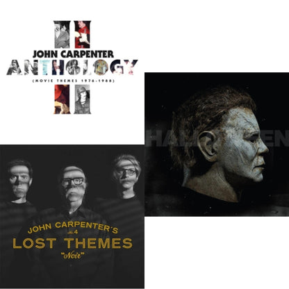 Anthology Ii (Movie Themes 1976-1988) (Blue LP Vinyl) & Lost Themes Iv: Noir (Tan & Black Marble LP Vinyl/7Inch) & Halloween Ost (Expanded Edition/2025 Art Edition/2LP/Bone White W/ Orange Splatter Vinyl)